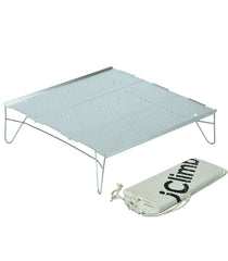 iClimb Mini Solo Table assembly view in silver for easy setup