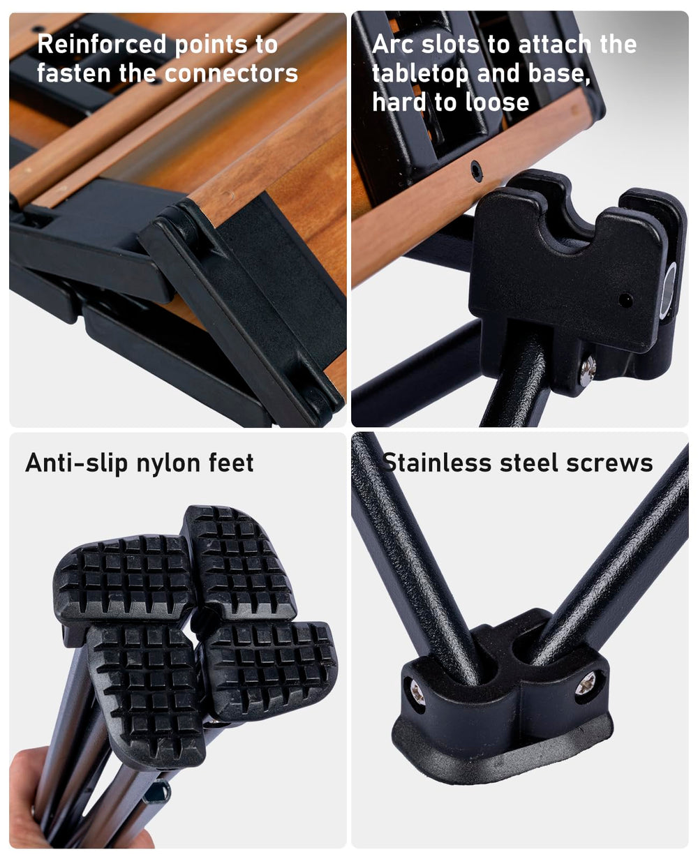 iClimb Nature-S aluminum construction showing durability and water resistance