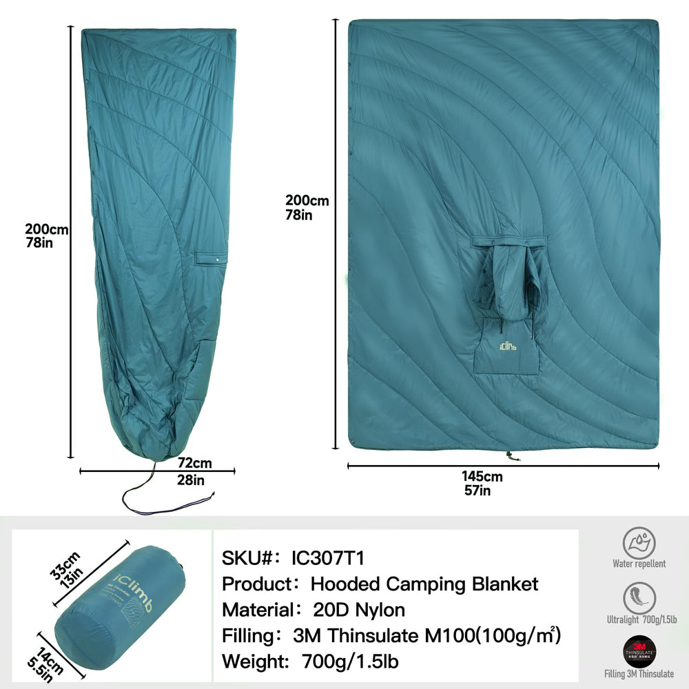 iClimb packs compactly and travels easily in a small bag.