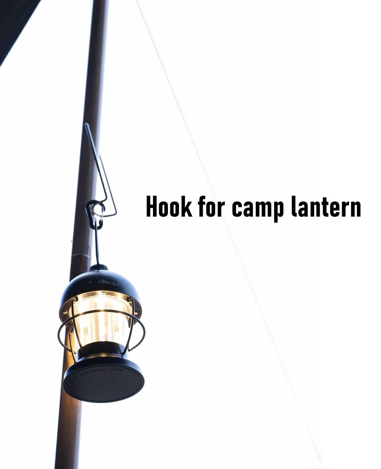 iClimb conical base design enhances stability on uneven ground.