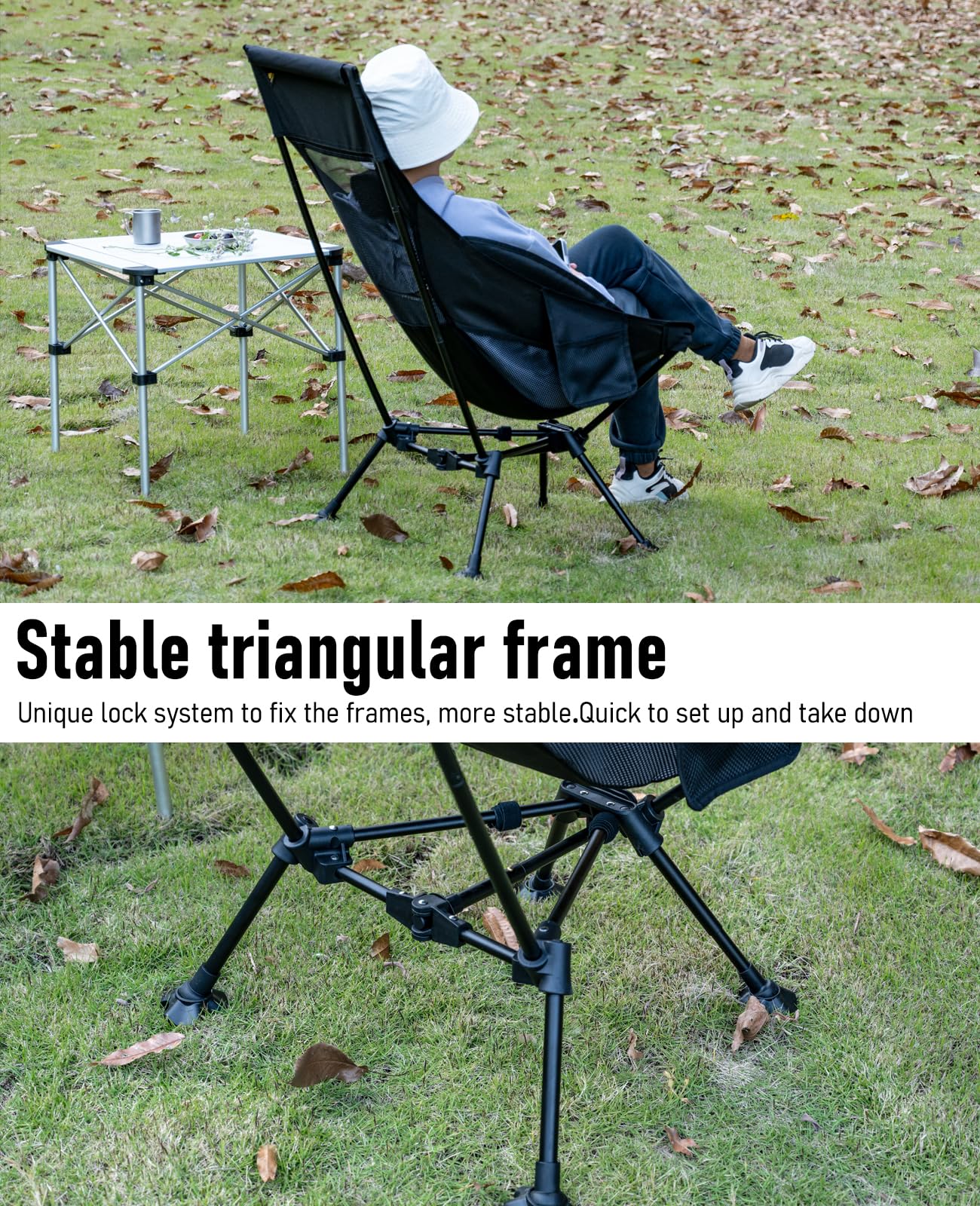 iClimb Ultralight chair packable storage bag for easy transport