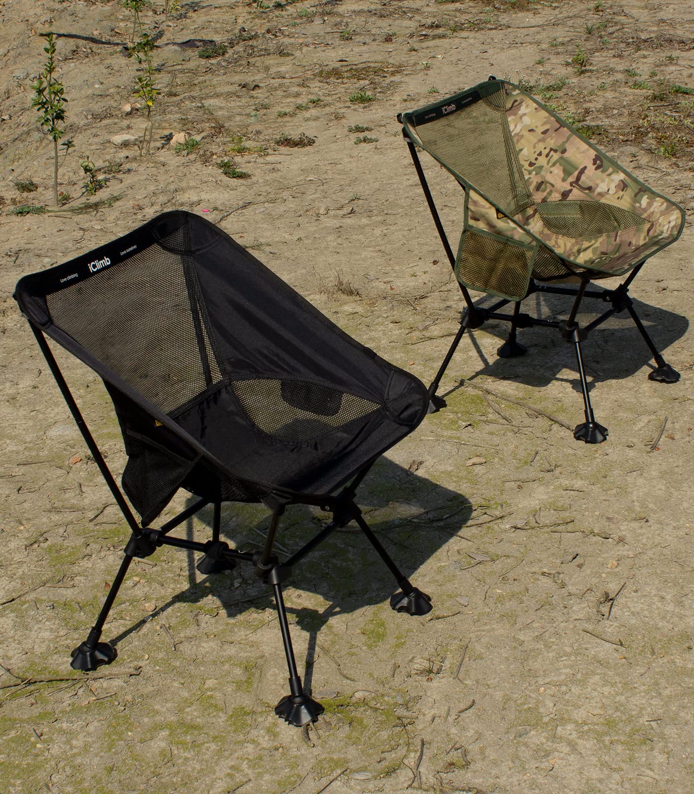 iClimb chair supports up to 330 lbs with rugged build.
