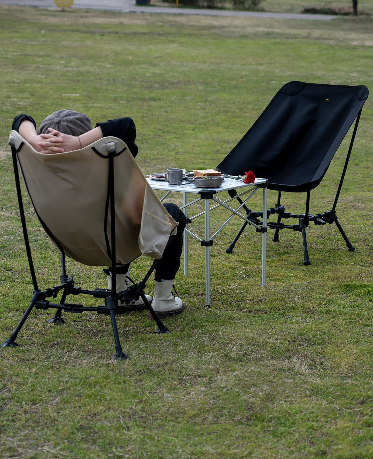 iClimb versatile blue outdoor chair suits camping, beach, and festivals