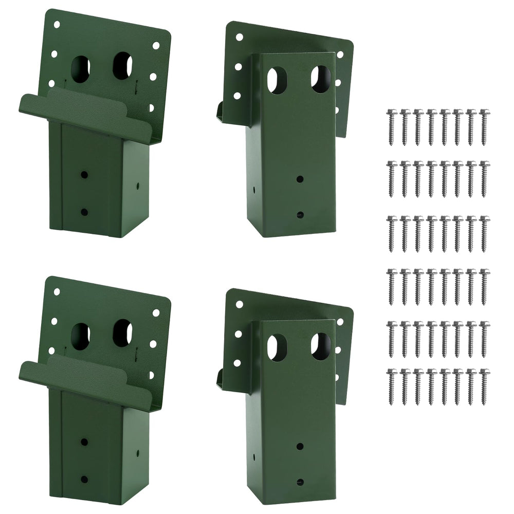 ICokin deer stand bracket assembly shows sturdy steel construction for outdoor support