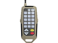 Icotec 320p remote range display shows hands-free control and range confidence.