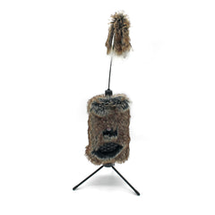 Icotec Furnado fur-decoy topper enhances lure during coyote and fox hunts