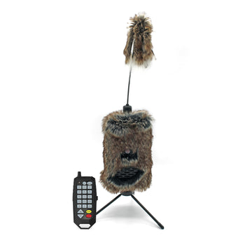 Icotec Furnado predator caller field setup extends hunting range for better shot opportunities