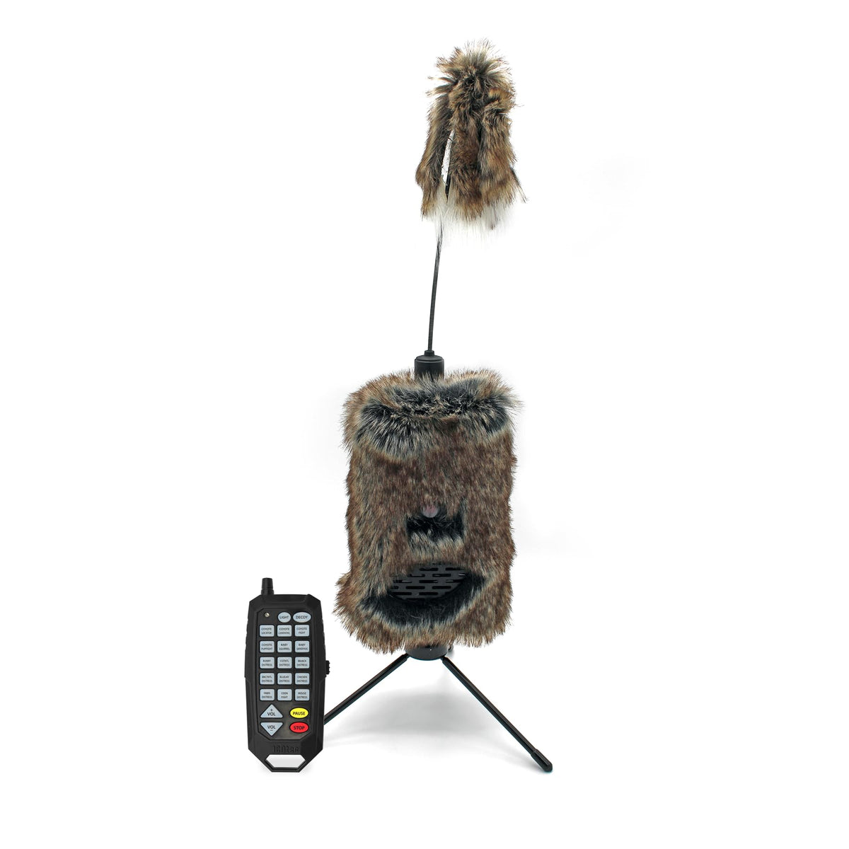 Icotec Furnado predator caller field setup extends hunting range for better shot opportunities