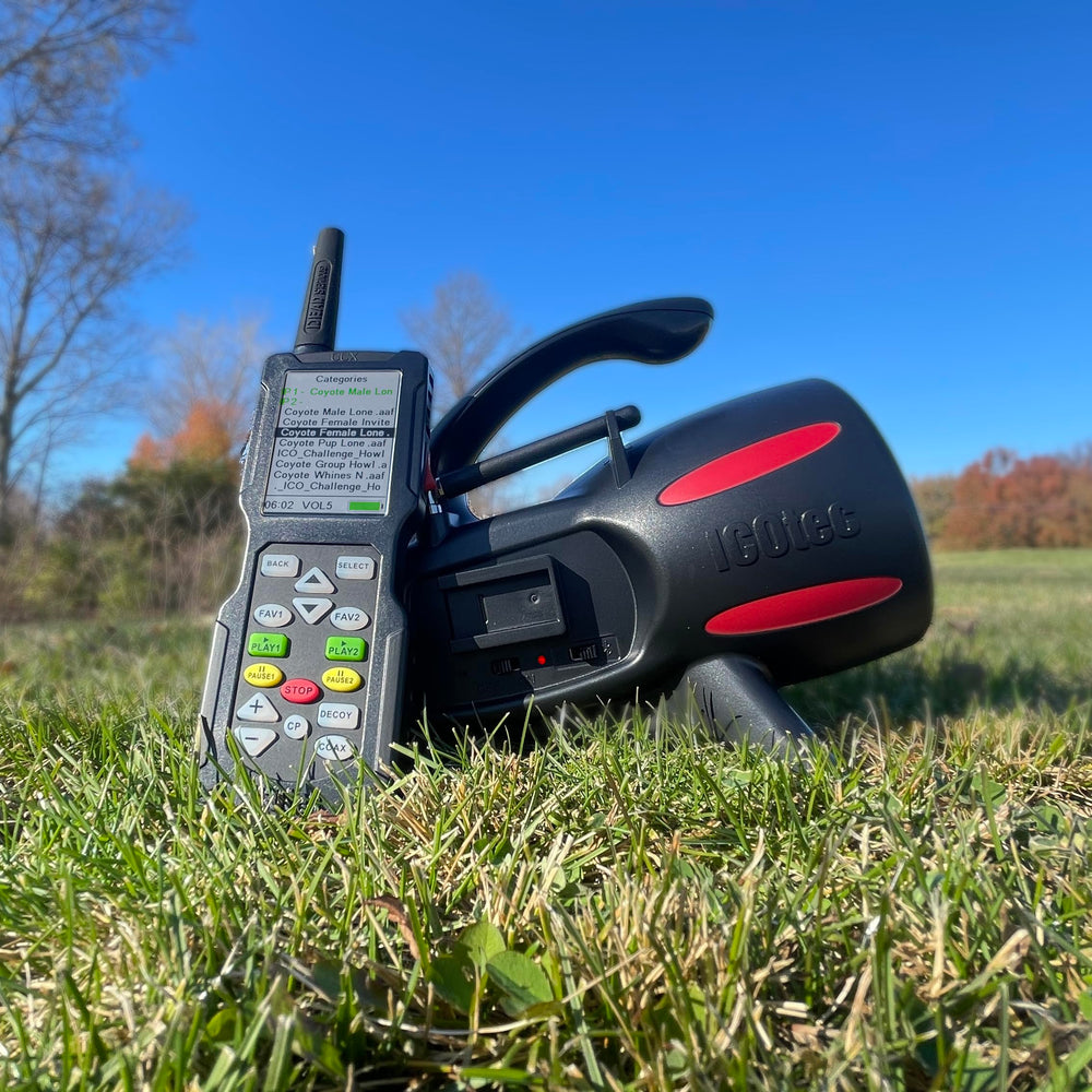 Icotec Hellion+ long battery life with separate caller and remote power.