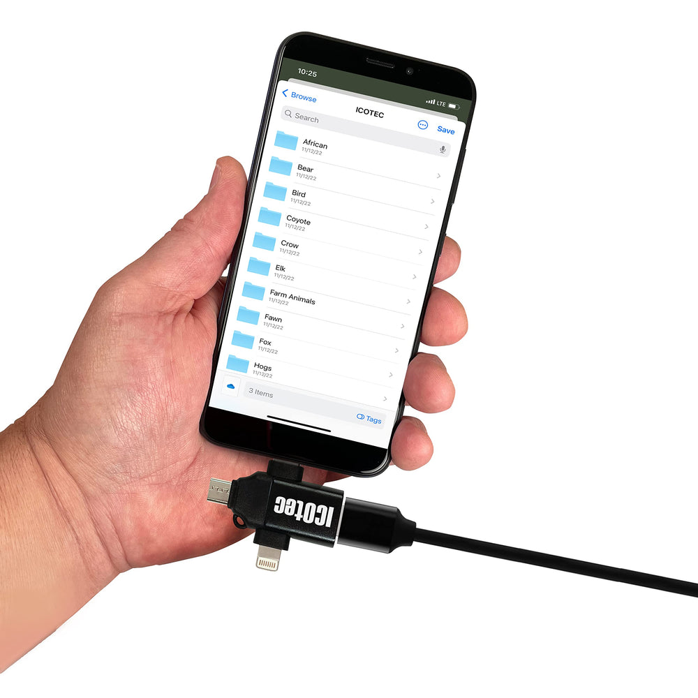 Icotec Nomad+ 32GB SD card captures a large library of sounds.