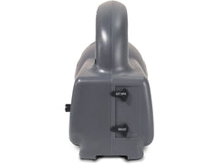 Icotec Rascal battery compartment showing long operation with 4 AA batteries