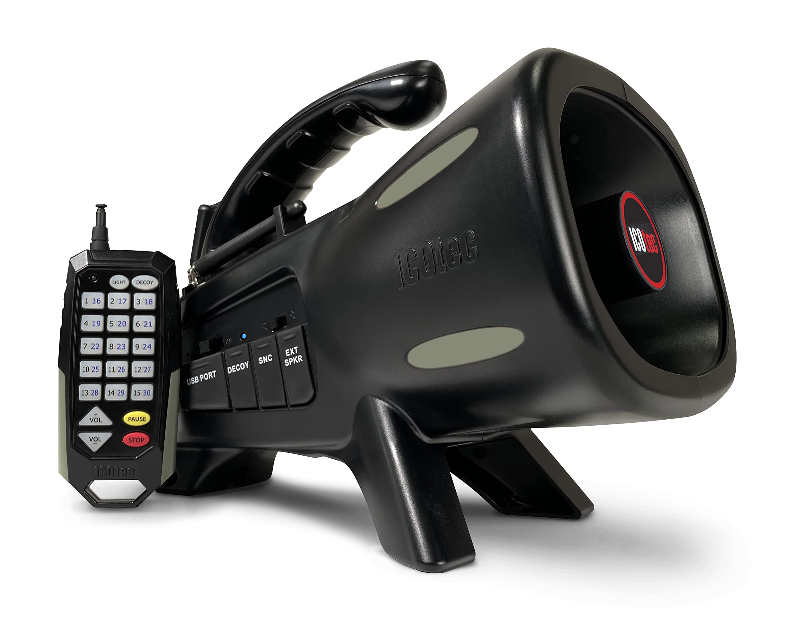 Icotec Renegade+ front view showing rugged field-ready design
