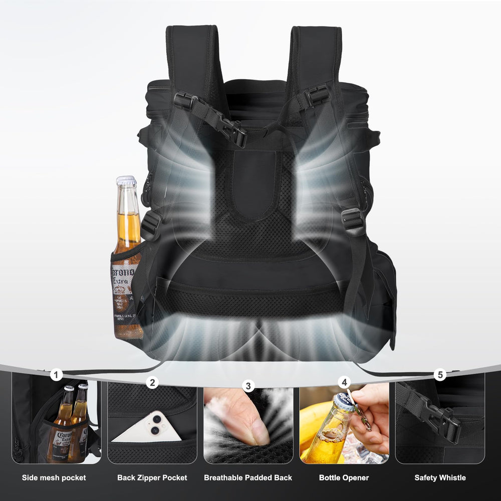 iculbag waterproof-seamless-construction prevents leaks and eases cleaning after outings.