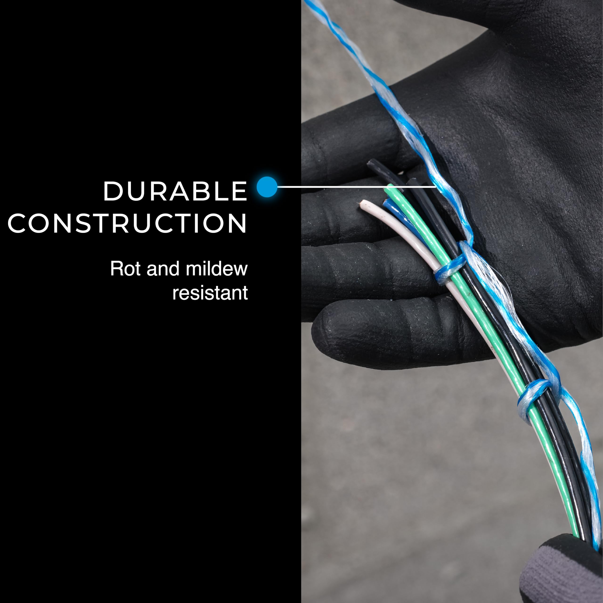 210 lb tensile strength supports heavy-duty pulling tasks
