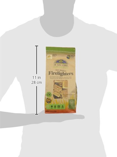 If You Care Firelighters box on shelf, compact and ready to light.