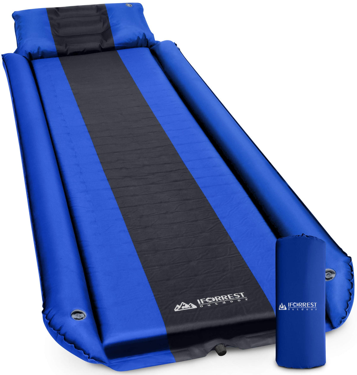 IFORREST camping pad armrest and pillow for ergonomic outdoor sleep.