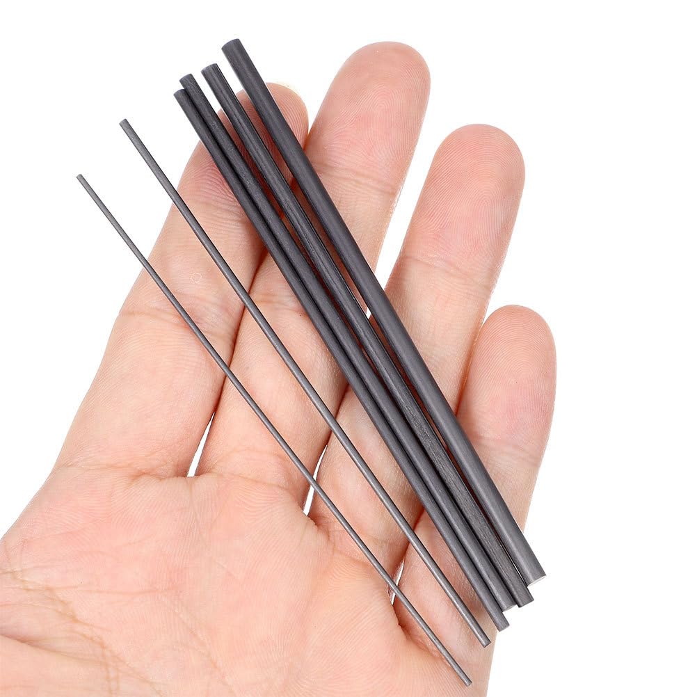 Grey carbon fiber repair kit parts and inserts