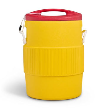 Close-up of insulation detail on Igloo 10-gallon cooler