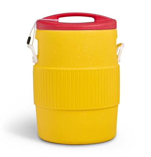 Close-up of insulation detail on Igloo 10-gallon cooler