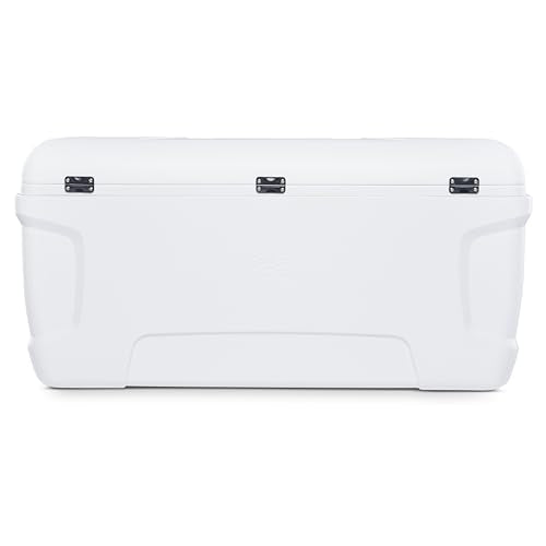 Igloo 150 QT Marine Polar Contour cooler, sturdy hinges for long-lasting performance.