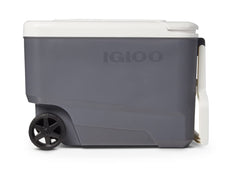 Igloo 35 Qt Versatemp iceless cooler operates quietly on road trips.