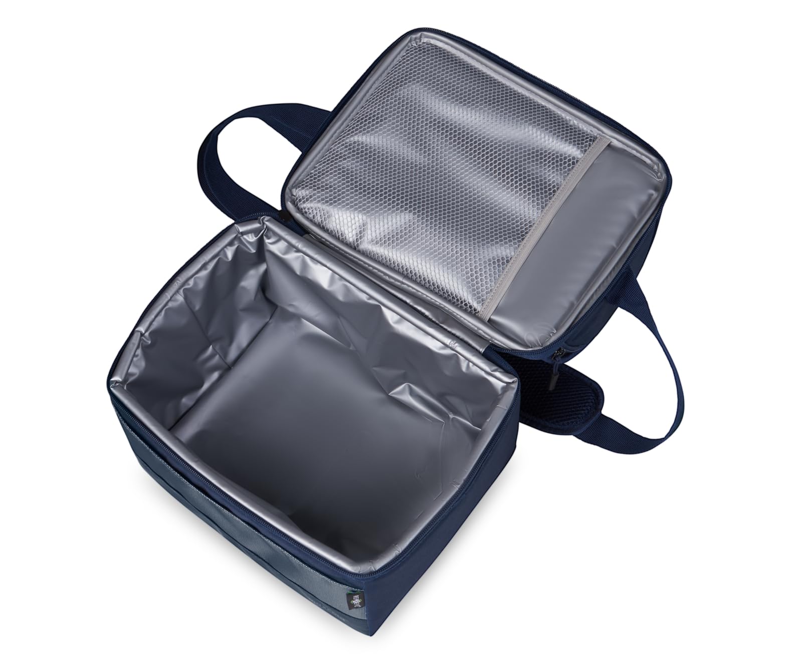 Igloo Blue Evergreen bottle storage pockets organize beverages neatly.
