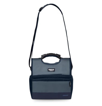 Igloo Blue Evergreen zipper pulls provide smooth, easy access.