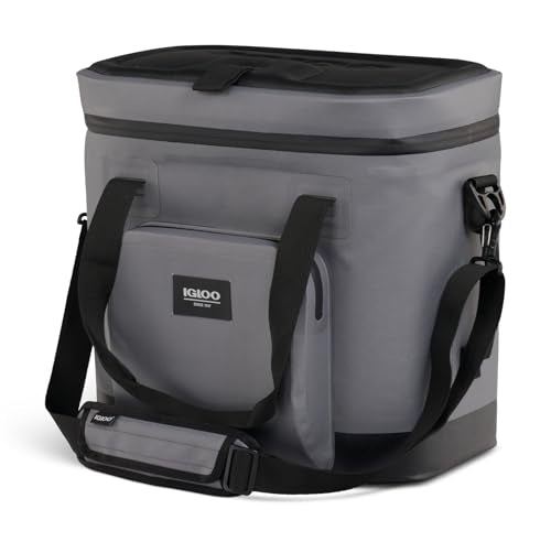 Igloo Carbonite TRAILMATE 30 lid with pull-tab, quick access during hikes
