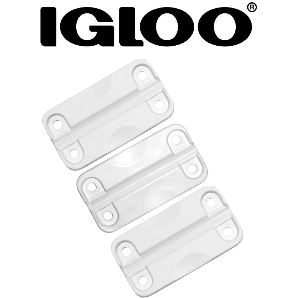 Igloo cooler hinges set of 3 durable plastic materials for rugged use