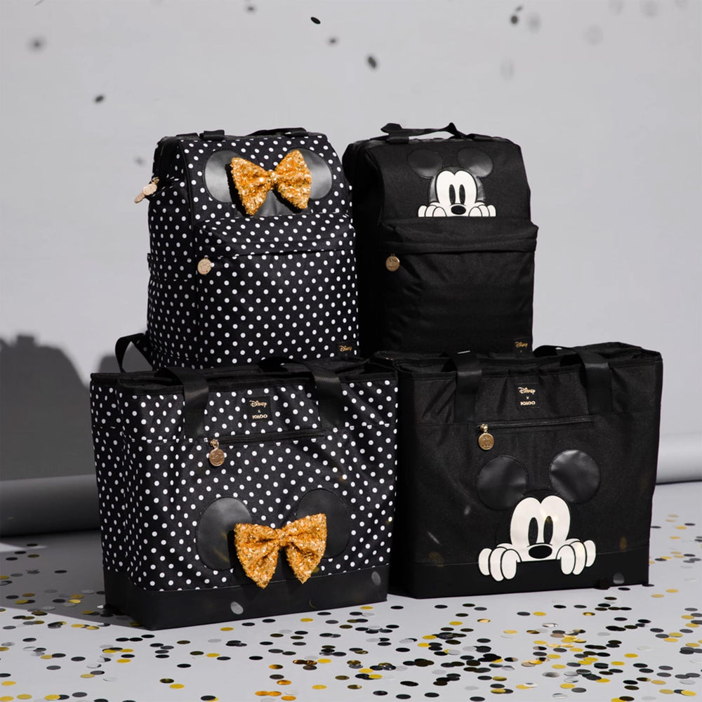 Igloo Disney Mickey Backpack Cooler compact profile fits under seats or in trunks