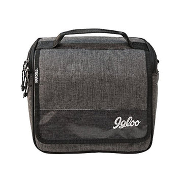 Igloo ice chest front flap navigation pocket for quick route checks on rides.