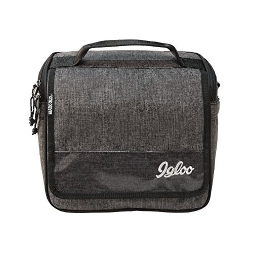Igloo ice chest front flap navigation pocket for quick route checks on rides.