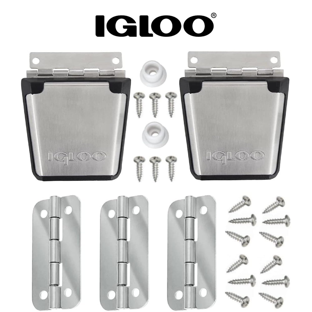 IGLOO heavy-duty parts kit packaging showing comprehensive components for quick cooler repair.
