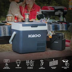 Igloo ICF18 compressor cooling delivers steady temps anywhere