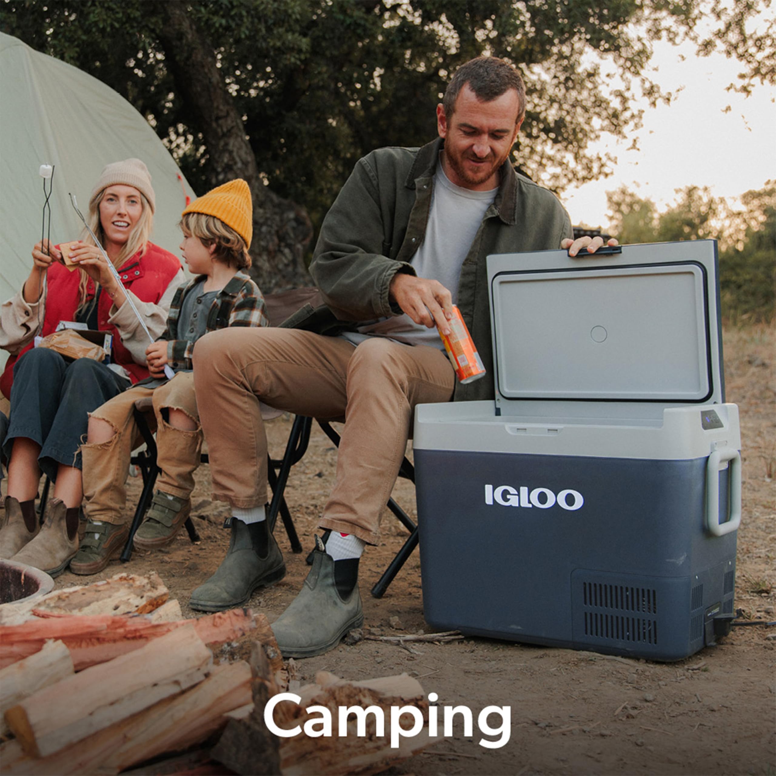 Igloo ICF18 temp range 0–68°F for flexible chilling