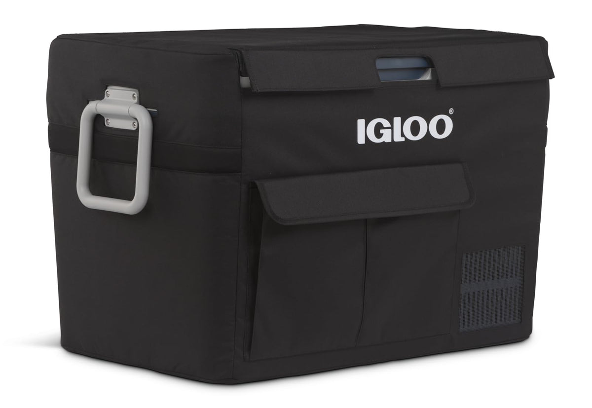 Igloo ICF60 Protect Cover on front view with snug fit and rain resistance.