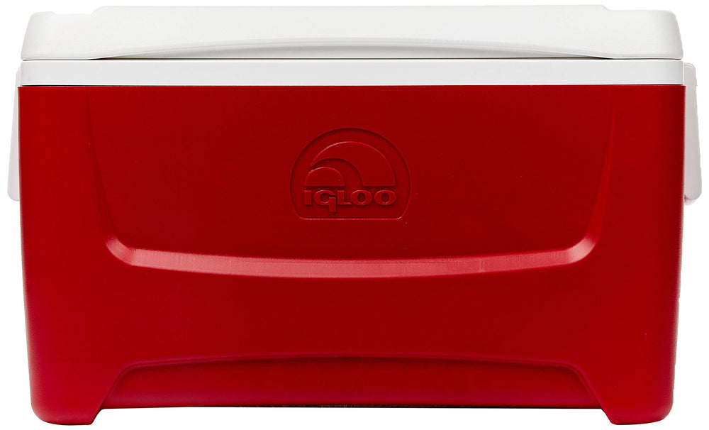 Igloo Island Breeze 48qt cooler shows its compact footprint for travel.