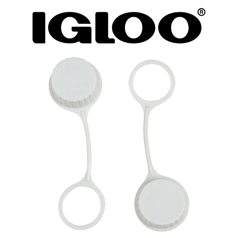 Igloo leak-prevention cap protects from spills when draining