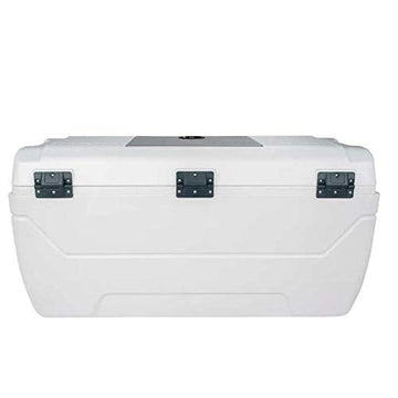 Igloo Marine Chest Cooler dimensions view indicating 41 1/4 in length for fitting spaces