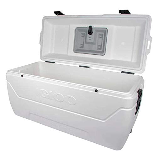 Igloo Marine Chest Cooler ice-retention view suggests multi-day cooling for events