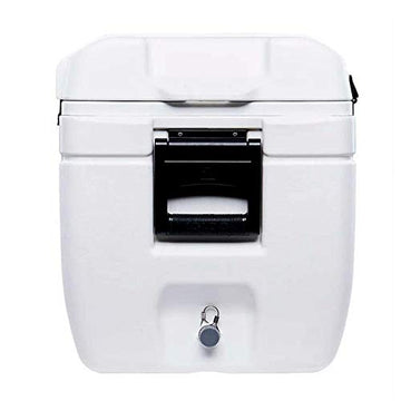Igloo Marine Chest Cooler lid-open view for easy access to beverages