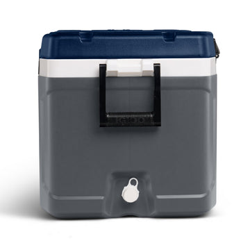 Igloo MaxCold cooler 70-quart capacity holds 114 cans for big events.