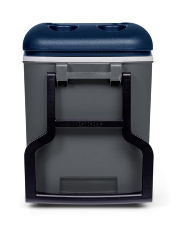 Igloo Maxcold Latitude 40qt Roller oversized hinges with stay-open detent simplify loading