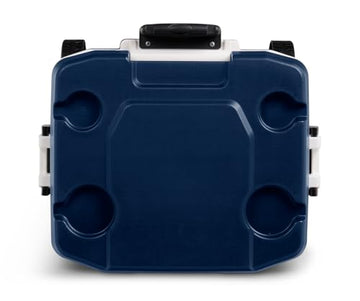 Igloo Maxcold Latitude 62 Qt lid with phone holder for hands-free access