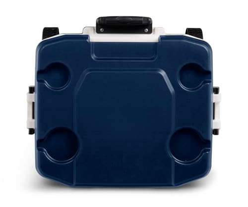 Igloo Maxcold Latitude 62 Qt lid with phone holder for hands-free access