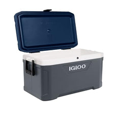 Igloo Maxcold Latitude 70 lid open reveals spacious interior for quick access