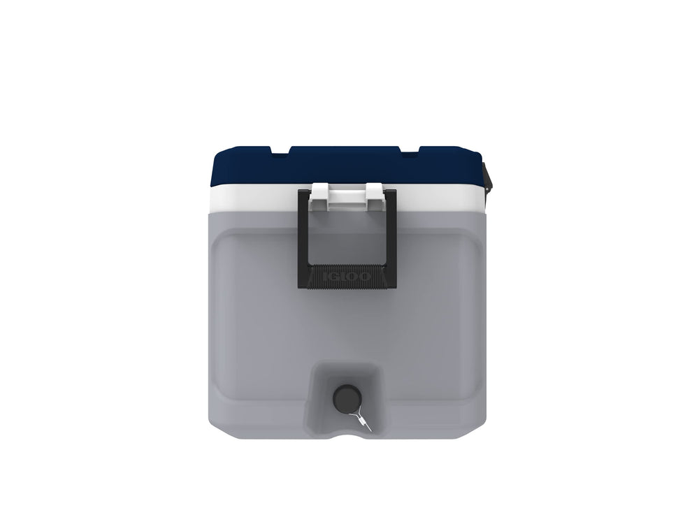 Igloo Maxcold Latitude 70 drain plug ready for hose drainage