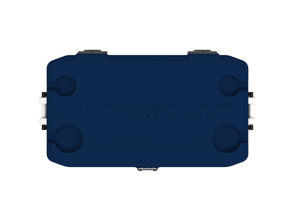 Igloo Maxcold Latitude 70 tie-down loops for secure deck mounting