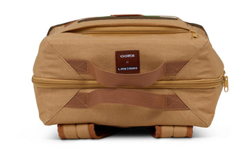 Igloo Minecraft Villager Backpack Cooler recycled canvas exterior texture