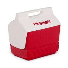 Igloo Mini Playmate cooler front view showing compact design for on-the-go use.